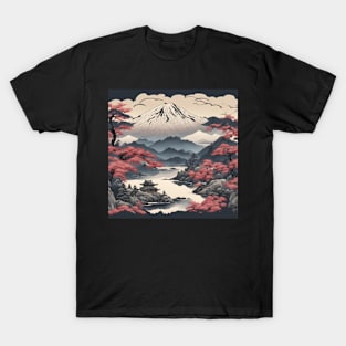 fantasy world japan art style 2024 T-Shirt